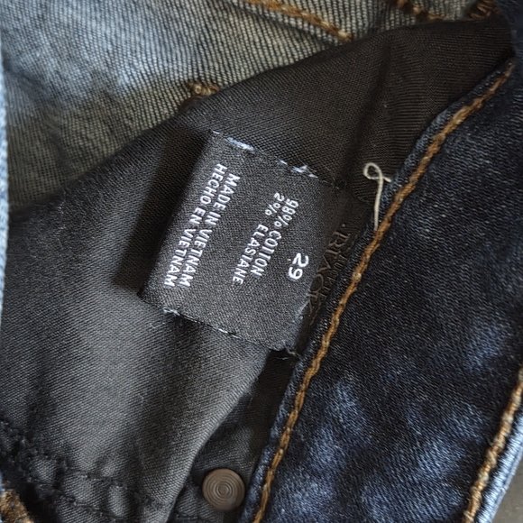 Buckle black fit no.146 29 cropped distressed Blue denim Jeans - Picture 3 of 8